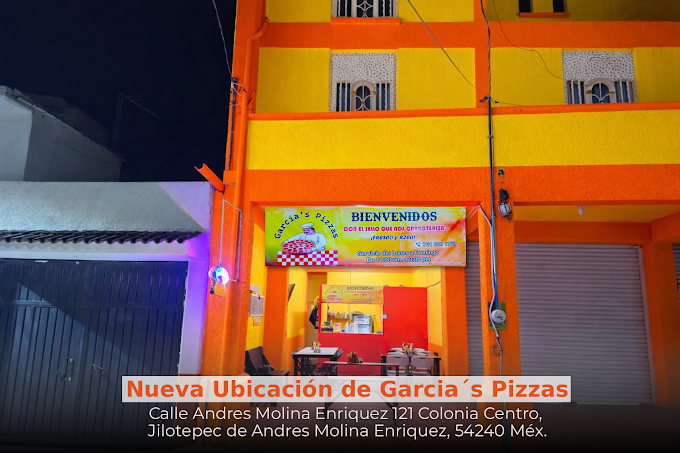 Nueva ubicación Garcia's Pizzas — Jilotepec